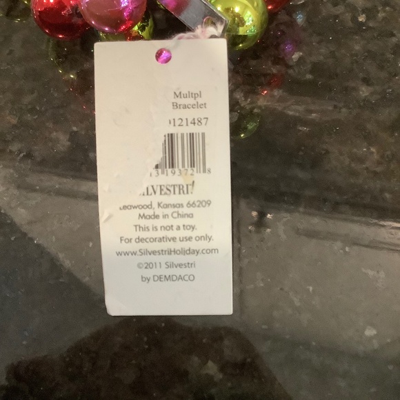 Multibright Four Strand Bells Cuff Expandable Bracelet - Picture 4 of 4